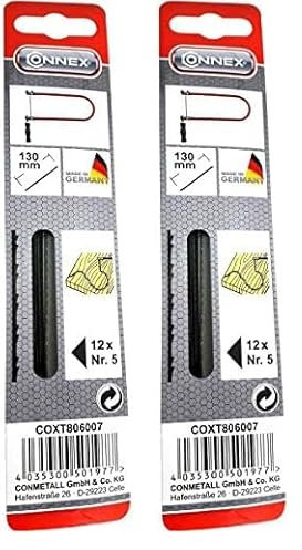 Connex - Lama da sega da traforo Taifun, 130 mm, confezione da 24 pezzi 5 Verde