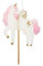 PartyDeco Geburtstagskerze Einhorn | 9 cm