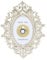 Metal Champagne Button Sign, Ring Mini Press for Champagne Button, Champagne Themed Decor Wall Plaque Ornament, Retro Decorative Doorbell, Suitable for Tables Countertops