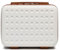 KONO Kosmetikkoffer Schminkkoffer Koffer Beauty Case 31 x 22 x 18 cm,Weiß