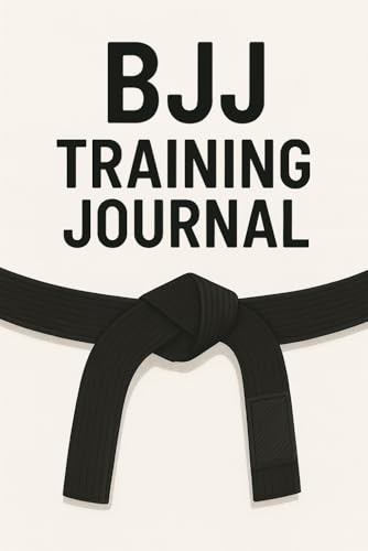BJJ Training Journal: Notebook to Log Techniques, Goals & Rolling Notes