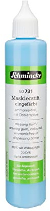 Schmincke Masking pen coloured, 100 ml dosing pen, 50 731 008