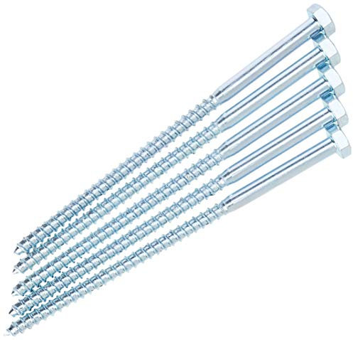 AHCHexagon Head COACHSCREWS (ZINC Plated) 10 X 200mm (Pack of 5)