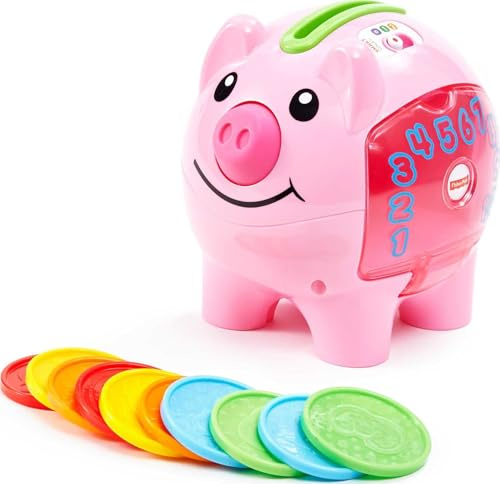Fisher-Price Laugh & Learn Smart Stages Geldkassette [Amazon Exclusive] für Kinder (unisex), Rosa