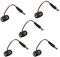 Aihasd 5PCS 10CM DC 9V Batteria Cavo Connettore Clip con 2,1 x 5,5 mm Maschio DC Plug Power T Tipo