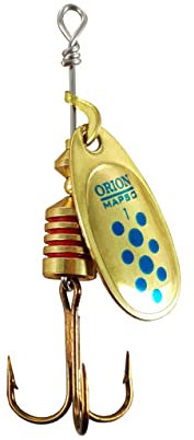 MAPSO - 5 Cucharillas de Pesca ORIÓN-1 OA 3,50 GMS.