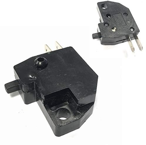 2EXTREME BREMSKONTAKT / BREMSLICHT SCHALTER LINKS für CHINA ROLLER - AUTOMATISCH, KIPPSCHALTER, DRAHTANSCHLUSS, SCHWARZ