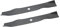 SECURA Messersatz (Mulch) kompatibel mit Yard Pro 12536 Rasentraktor