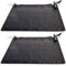 Intex Tappeto Solare Termico 2 pz PVC 1,2x1,2 m Nero 28685