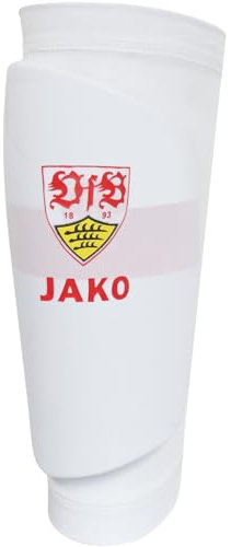 JAKO VfB Stuttgart Schienbeinschoner, weiß, One Size
