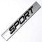 1 Stücke 3D Metall Auto Dekoration Metall Adhesive Brief Sport Lkw Auto Abzeichen Emblem Aufkleber