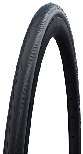 SCHWALBE Faltreifen Lugano II Hs471 Cubierta de 700x25, Deportes y Aire Libre, Negro, 28 700x25C 25-622