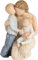 More Than Words 9603 Contentment Mother and Children Figurine