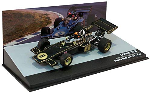 LOTUS FORD 72D EMERSON FITTIPALDI 1972 N.8 BRITISH GP 1:43 - Editoria - Formula 1 - Die Cast - Modellino