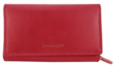 Laura Biagiotti Portafoglio Donna In Vera Pelle, Spazioso Con Scatola Regalo