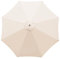 Sonnenschirm Ersatzbezug 3m 8 streben Abdeckungen Ersatzschirm mit 8 Rippen, für den Außenbereich, Terrassenschirm, Marktschirm für Garten, Terrasse, Hof, Strand, Pool, ​Markttisch ( Color : Beige )