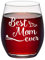 Joymaking Stemless Wine Glass - Personalised Mom Gifts for Mother's Day, Birthday & Christmas - Best for New Mums - 15 Oz