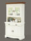casamia Büffet Anrichte Sideboard Padua mit Aufsatz 119x204x47/39 cm Pinie Nordica massiv