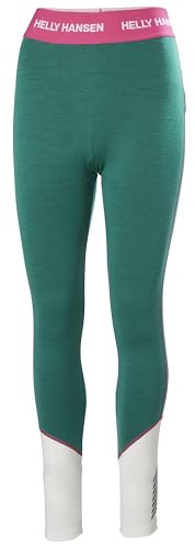 Helly Hansen Women's W LIFA Merino Midweight Pant, Emerald, XL