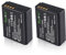 Eeyrnduy 2-Pack of LP-E10 Batteries for Canon EOS Rebel T7 T6 T5 T3, Kiss X50 X70, EOS 1100D 1200D 1300D 2000D Digital Camera