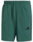 adidas Herren Essential Three Stripes Single Jersey Short 7IN, Collegiate Green/Black, S