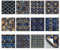 CHGCRAFT 36 Stück Fliesenaufkleber Mandala Fliesenaufkleber 10x10cm Wandaufkleber Wasserdichte abnehmbare PVC Wandfliese Aufkleber Kunst Dekorative Aufkleber für Küche Waschraum Wandtisch Büro