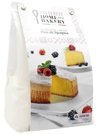 Preparato per Pan di Spagna Babbi Home Bakery, Senza Glutine, 400g, Per Forno e Microonde, Ideale per Torte, Pan Rollè e Dolci Farciti