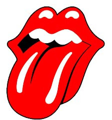 Autoaufkleber, interessantes Rolling Stone Tongue-Logo, für Auto, Gitarre, Skateboard, Laptop, Kofferraum, Aufkleber, Stoßstange, Motorrad, Helm, Aufkleber, Autodekor (Farbbezeichnung: C)
