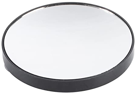 WOONEKY Vergrößerung Kosmetikspiegel Rund Mit Saugnapf Schminkspiegel Hochauflösend Kleiner Make-up Spiegel Zum Aufkleben Glatte Oberflächen Für Badezimmer Und Reisen