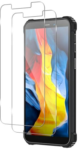 Xunzii Schutzfolie für OUKITEL G2/OUKITEL WP32/OUKITEL WP32 PRO für Panzerglas, Anti-Kratzen Schutzglas Folie, 9H Härte Ultra-Klar Folie Displayschutzfolie [2 Stück]