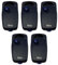 Télécommande pour portails et porte de garage NICE FLO1 bleu - 1 canal 433.92 mhz - compatible récepteurs flox2/floxi2 - ne pas confondre avec flo1-rs (Bleu Lot de 5 télécommandes)