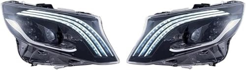 GERLJ Scheinwerfer Kopf Lampe Auto Tuning Licht Teile für benz V-klasse 2016-2022 LHD Front Scheinwerfer