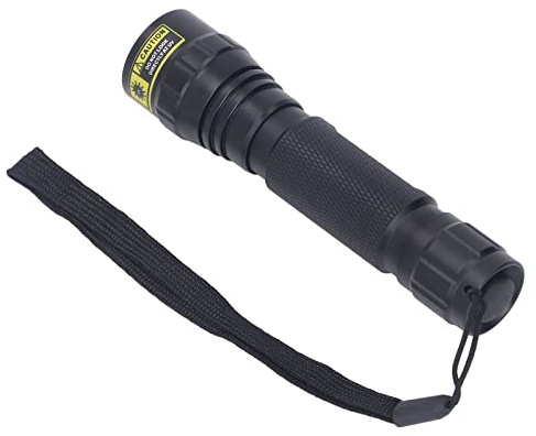Fafeicy Taschenlampe 365nm 5W Tragbares Blacklight für Inspektionsläufe auf Lithiumbatterie für Münzenstempel
