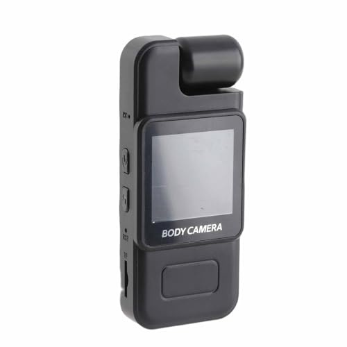 Annadue Tragbare Action -Kamera -Video -Rekorder, 4K -Action Camcorder Wearable Cam mit 180 Grad Rotierender Objektiv für die Besprechung des Radsports