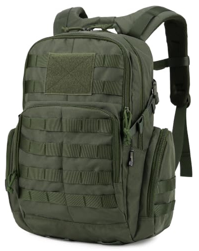 Mardingtop 25L/40L Taktischer Rucksack Herren Militär Wanderrucksack | Trekkingrucksäcke Tactical Backpack mit MOLLE-System Verstellbarer Brustgurt & Hüftgurt für Wandern Reisen Outdoor Arbeit