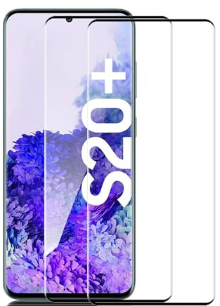 Three-Tree Schutzfolie für Panzerglas für Samsung Galaxy S20 Plus, Hochpräzise Fingerabdruckerkennung 9H Härte, 2Stück Display Schutzglas für Samsung Galaxy S20 Plus