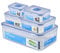 LocknLock PP Classic Frischhaltedosen Set 5tlg. | 180ml, 350ml, 600ml, 870ml, 3,6L | 100 % luft- und wasserdicht | BPA-frei | Gefrier-& Kühlschrank Organizer | Spülmaschinen-& Mikrowellengeeignet