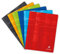 Clairefontaine 63311AMZC Lot de 3 Cahiers Agrafés - 24x32 cm - 48 Pages Grands Carreaux - Papier Blanc 90 g - Couverture Carte Pelliculée Couleurs Aléatoires