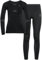 Odlo Damen Funktionsunterwäsche Set FUNDAMENTALS PERFORMANCE WARM, black - odlo graphite grey, S