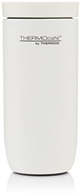 DF1220 Chalk White 220ml ThermoCafe Earth Collection Push Button Tumbler