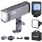 NEEWER Flash TTL Q3 200Ws 2,4G (2a Versione), Luce 1/8000 HSS, Monoluce Fotografica/Attivatore QPRO-S Compatibile con Sony, Diffusore/Batteria 3200mAh, 500 Scatti a Piena Potenza, Riciclo 0,01-1,8s