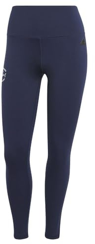 adidas Damen SIGNATURE GRAPHIC PRINT HIGH-WAISTED 7/8 LEGGINGS, legend ink, S