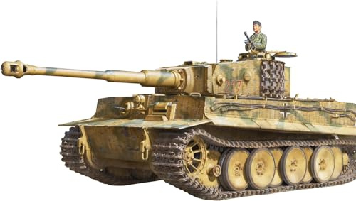 TAKOM TAK2200 TIGER I MID-Production mit Zimmerit Pz.Kpfw.VI Otto Carius mit Figur Maßstab 1:35 Modellbau Plastikbausatz