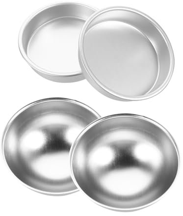 ABOOFAN 3 Sätze kuchen backform Puppenkuchen Fußball-Kuchenform Bratpfanne Backformen Backzubehör kuchen DIY form Antihaft Schimmel Pala kleine Werkzeuge Schokolade Aluminiumlegierung