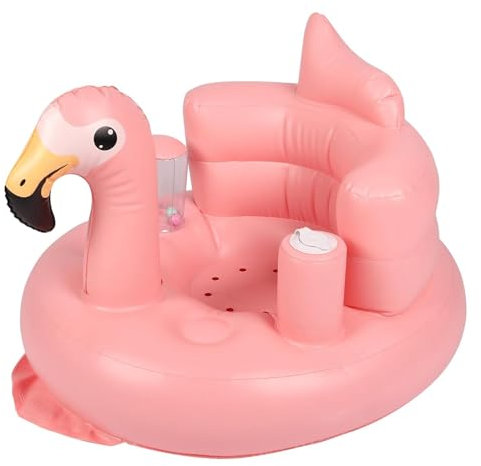 Aufblasbarer Babysitz, Babystützsitz, Kleinkindstuhl zum Sitzen, tragbarer Sit-Up-Stuhl, Bodensitz, Babyparty, Stuhl, Bodensitz, Geschenke (mehrfarbig, 65 x 58 x 42 cm)