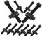 TOBBOMEY 10Pcs Chain Tensioner Adjuster Screws for Chainsaw Metal Replacement Parts Ensures Consistent Chain Tightness and Safe Operation for Lawn Mowers and Electric Saws