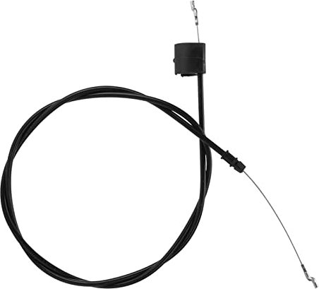 Rankomu Lawn Mower Throttle Cable Repair Kit, Replacement for 917379100 & 917379200, 135cm Metal Throttle Control Cable for Petrol Lawnmowers & Garden Tools