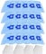 20 sacs d'aspirateur de qualité supérieure adaptés à l'aspirateur Tornado Campus TO 4560-4571/N