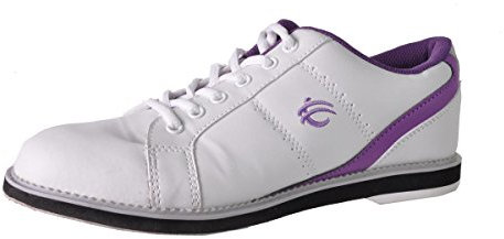 BSI Women's 460 Bowling Shoe White Purple