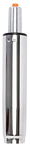 Duhome Gasdruckfeder Bürostuhl Ersatzteile, 350mm - 440mm Gasfeder Höhenverstellbar Gasdruckdämpfer Zylinder Belastbar bis 180 kg für Hocker Drehstuhl Schreibtischstuhl, Chrom